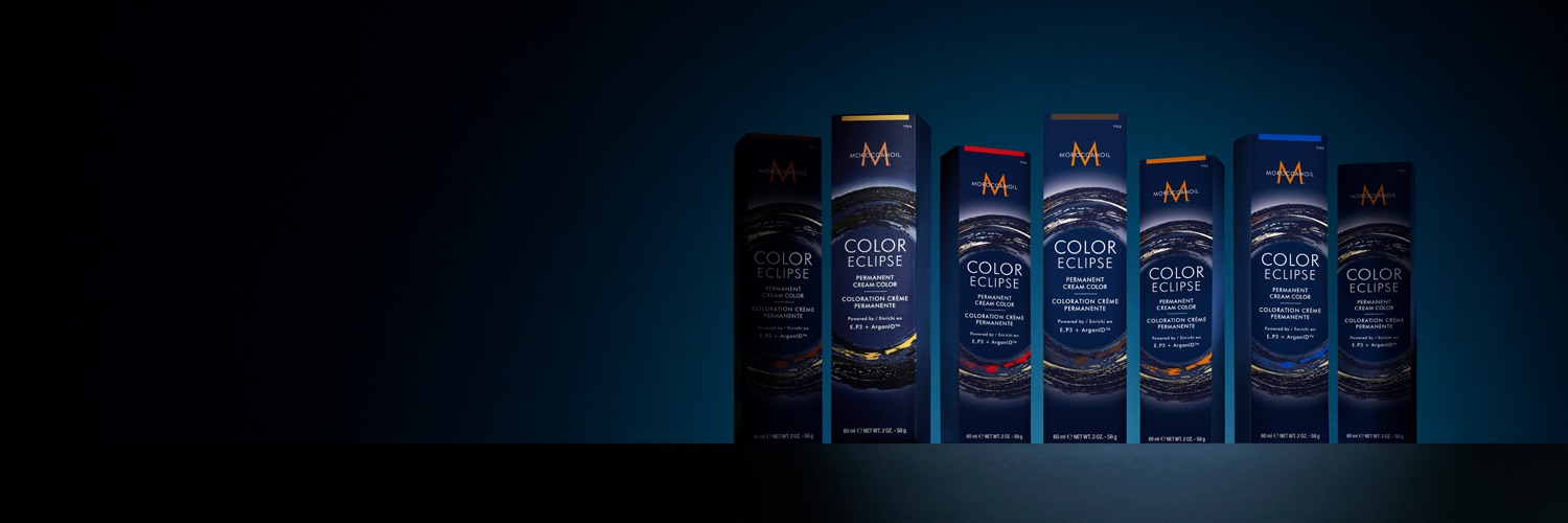 Moroccanoil Color Eclipse permanent cream colour boxes
